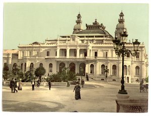 Monte Carlo kaszinó, Monaco alkotó: Detroit Publishing Co.