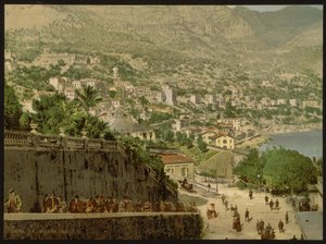 Általános nézet, Monte Carlo, Riviera, Monaco alkotó: Detroit Publishing Co.