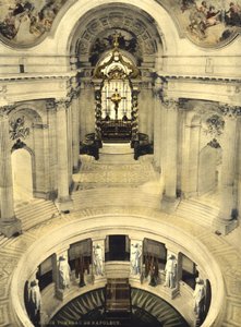 Napóleon sírja, Les Invalides, Párizs, Franciaország, 1900 körül