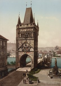 Óvárosi hídtorony, Prága, 1905 alkotó: Detroit Publishing Co.