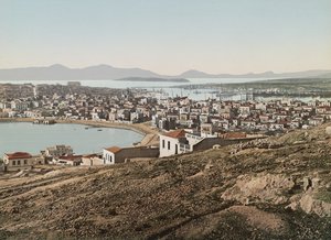 Piraeus kikötője, 1905 alkotó: Detroit Publishing Co.