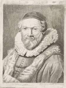 Johannes Wtenbogaert portréja Wtenbogardus (cím az objektumon)