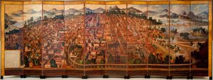 Mexikó városa, 1690 körül. alkotó: Diego Correa