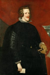 Barokk: IV. Fülöp spanyol portréja par Velazquez, Diego (1599-1660) alkotó: Diego Velázquez