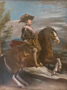 Fülöp lovas portréja IV alkotó: Diego Velázquez