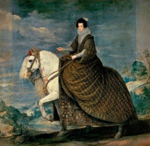 Bourbon Izabella alkotó: Diego Velázquez
