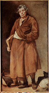Ezópus görög író portréja (olaj, vászon alkotó: Diego Velázquez