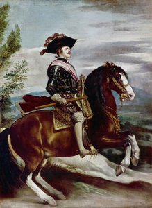 IV. Fülöp portréja lóháton, 1635 körül (olaj, vászon)