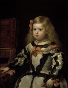 Az Infanta Margherita portréja 4 évesen