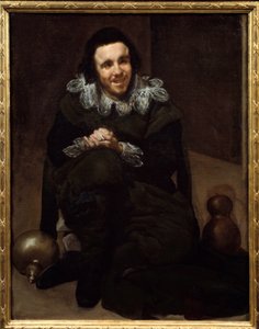 A Jester Don Juan Pumpkins portréja. Diego Rodriguez de Silva és Velasquez (1599-1660) festménye alkotó: Diego Velázquez
