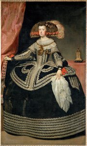 Mária Anna osztrák királyné, IV. Fülöp spanyol király felesége, III. Ferdinánd császár lánya ... alkotó: Diego Rodriguez de Silva y Velazquez