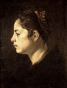 Egy lány feje alkotó: Diego Velázquez