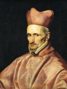 Gaspar de Borja y Velasco bíboros portréja alkotó: Diego Velázquez