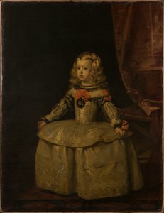 Margarita infánsnő portréja (1651-1673) alkotó: Diego Velázquez