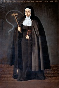Jeronima de la Fuente apátnő, 1620. alkotó: Diego Velázquez