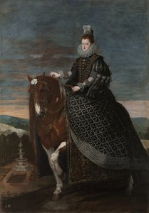 Ausztriai Margarita lovas portréja 15841611, 1630 és 1635 között alkotó: Diego Velázquez