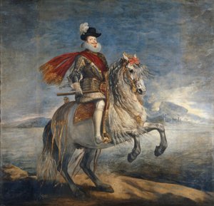 III. Fülöp (1578-1621) lovas portréja 1628-35 körül