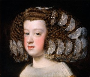 María Teresa 1638-1683, Spanyolország Infanta, 1651-54. alkotó: Diego Velázquez