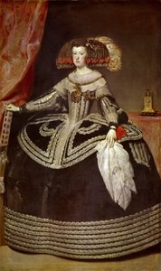 Ausztriai Mariana portréja 16341696 alkotó: Diego Velázquez