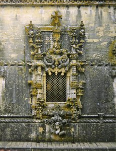 A káptalanház ablaka, 1510-13 alkotó: Diogo de Arruda