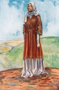 Egy nő I. Vilmos idejében 1066-1087 alkotó: Dion Clayton Calthrop