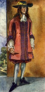 Férfi jelmez II. Jakab uralkodása idején (1685-1689)