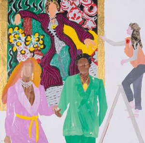 Glamour, 2020 (kollázs) alkotó: Dione Verulam