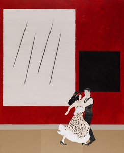 In Tune with Malevich, 2020 (kollázs) alkotó: Dione Verulam