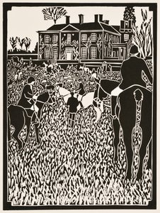 Az év hónapjai: (linómetszet) alkotó: Dione Verulam