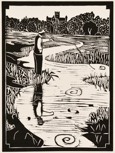 Az év hónapjai: (linómetszet) alkotó: Dione Verulam