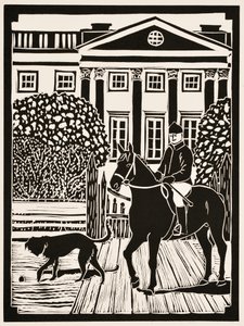 Az év hónapjai: (linómetszet) alkotó: Dione Verulam