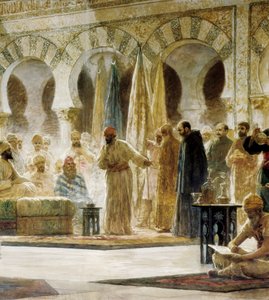 Abd Al-Rahman III, Dionis Baixeras festményének részlete Verdaguerben