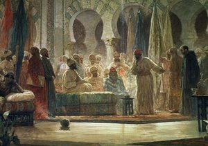Abd al-Rahman III (891-961) A nagykövet fogadása