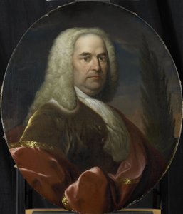 Hugo du Bois, a Holland Kelet-Indiai Társaság rotterdami kamara igazgatója, 1734-ben megválasztott portréja