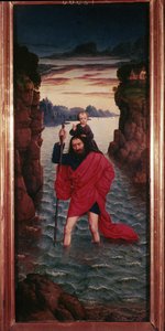 Szent Kristóf alkotó: Dirck Bouts