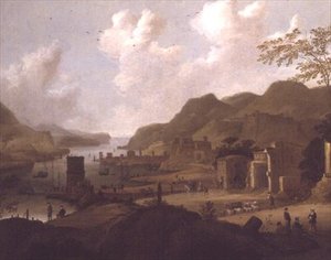 Egy olasz torkolat alkotó: Dirck Verhaert