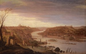 Panorámás kilátás Prágára (felújított változat, lásd még: 52796) alkotó: Dirck Verhaert