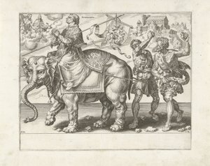 István diadala A türelem diadala (sorozat címe) Patientiae Trivmphvs (sorozat címe) alkotó: Dirck Volckertsz. Coornhert