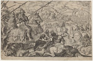 Nagy Szulejmán, Bécs ostromának felemelésére kényszerült alkotó: Dirck Volckertz Coornhert, after Maerten van Heemskerck