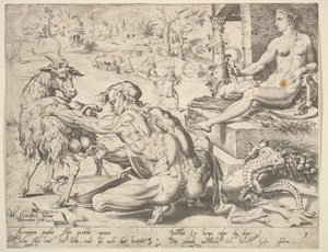 Asher, A tizenkét pátriárka című sorozatból, 1550. alkotó: Dirck Volkertsen Coornhert