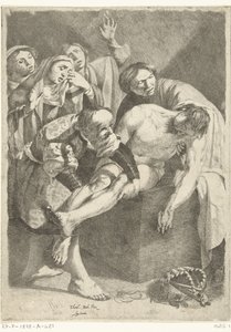 Krisztus temetése alkotó: Dirck van Baburen (attributed to)