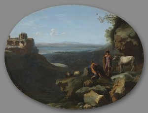 Merkúr és Argus egy tájban, c. 1635.