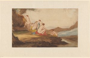 Women Bathing in a Landscape   1388062   hu       hungarian Successfully Translated  Original: Maria geeft een lelietak aan de H. Maria Magdalena de Pazzi Translat: Maria geeft een lelietak aan de H. Maria Magdalena de Pazzi 1331670 hu hungarian Successful