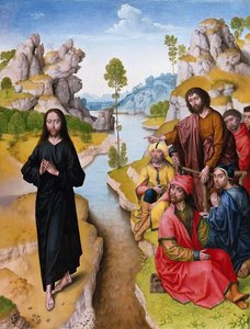 Keresztelő Szent János igehirdetés, 15. század