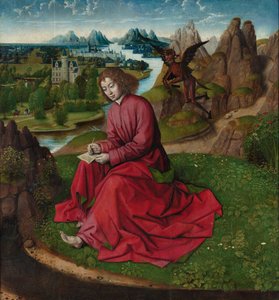 Szent János evangélista Patmoszon, 1465 körül
