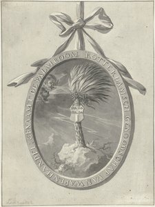 A Rotterdami De Palmboom Gyakorlótársaság emblémája, 1785.