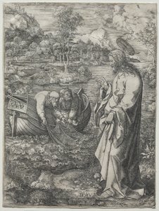 Jézus hívja Szent Pétert és Szent Andrást, 1523.
