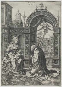 Szent Bernát látomása, 1524.