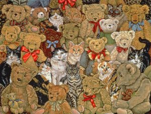 Tedcats, 1997 (akril a panelen) alkotó: Ditz