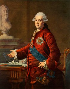 Alekszandr Mihajlovics Golicin portréja, 1772, 1965.